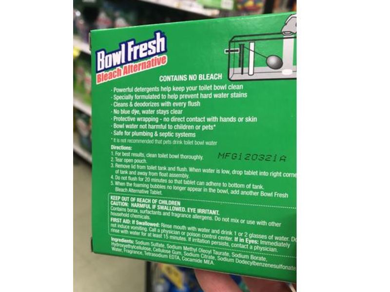 Bowl Fresh Automatic Toilet Bowl Cleaner, 2 Count