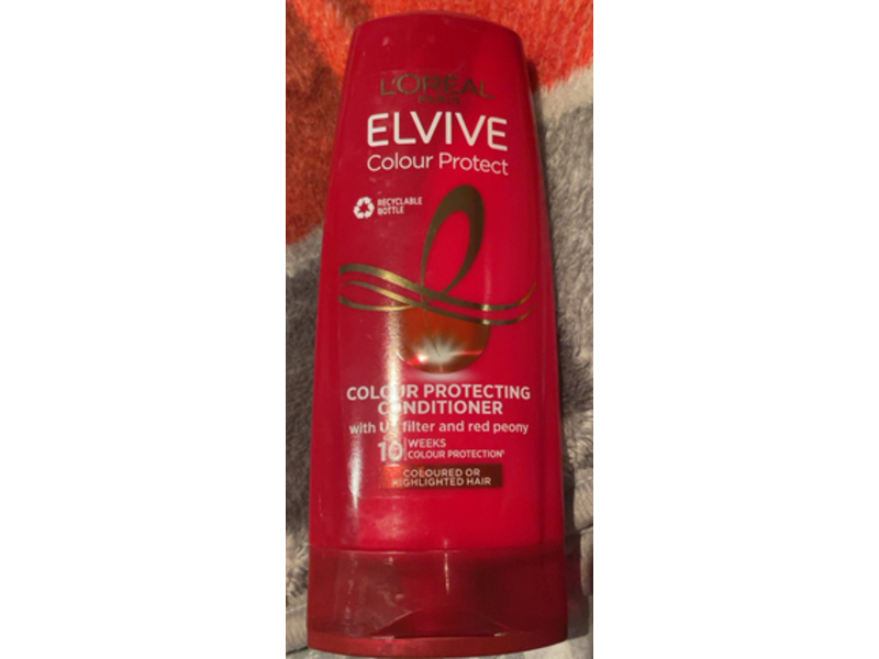 L'Oreal Elvive Color Protecting Conditioner, UV Filter & Red Peony, 200 mL