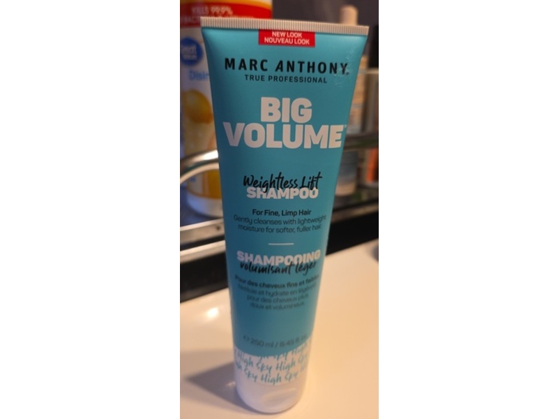 Marc Anthony Weightless Lift Shampoo, Big Volume, 8.45 fl oz/250 mL