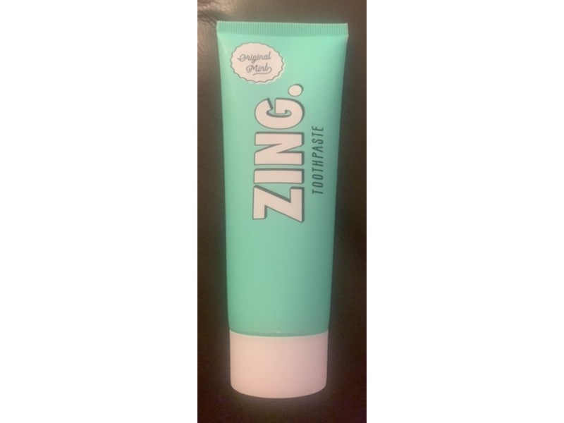 Zing Oal Care Toothpaste, Original Mint, 75 mL
