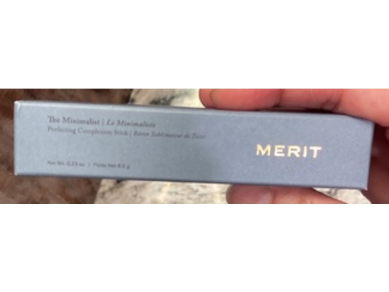 Merit The Minimalist Perfecting Complexion Stick, Buff, 0.23 oz/ 6.5 g