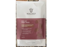 Roccoco Botanicals Peptide Sheet Mask, 0.88 oz/25 g, 1 Count - Image 3