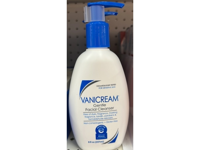 Vanicream Gentle Facial Cleanser, 8 oz/237 mL