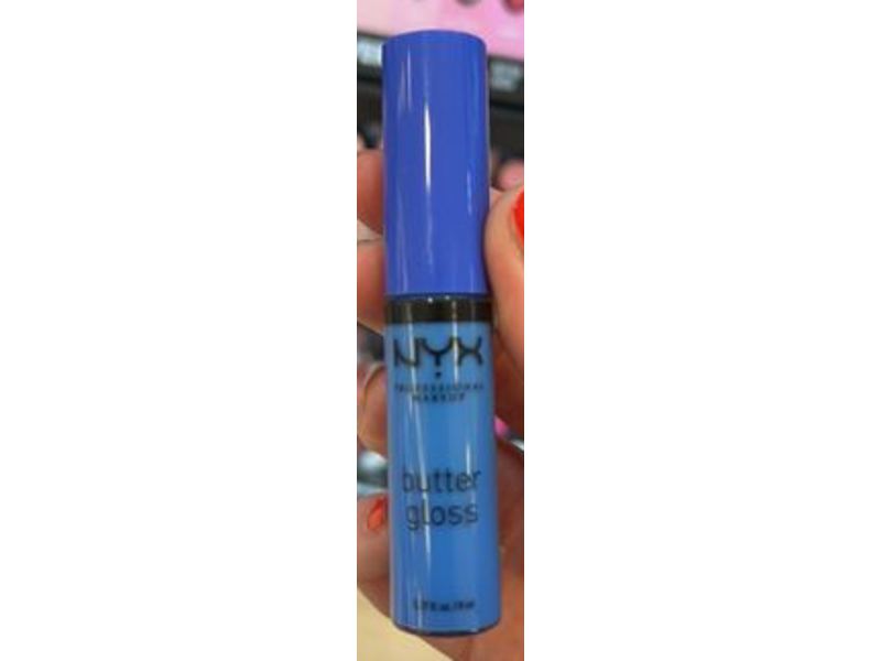 NYX Professional Makeup Butter Gloss Non-Sticky Lip Gloss, Blueberry Tart, 0.27 fl oz/8 mL