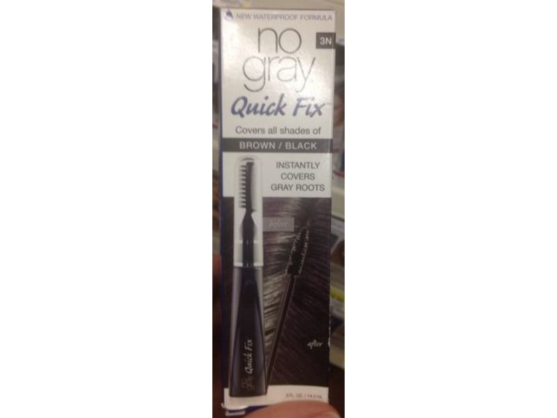 No Gray Quick Fix, 3N Brown/Black, 0.5 fl oz/14.2 mL