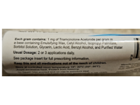 Triamcinolone Acetonide Cream 0.1%, 15 g, Encube (Rx) - thumbnail 3