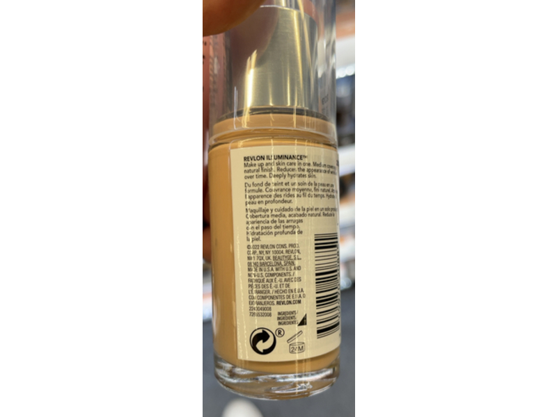 Revlon Illuminance Skin-Caring Foundation, 209 Buff Beige, 1 fl oz/30 mL
