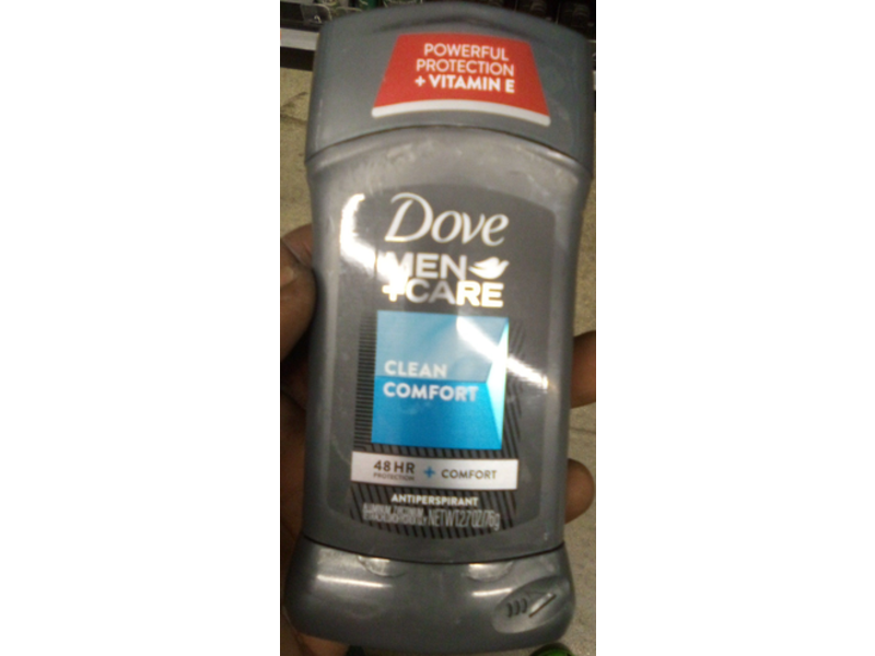 Dove Men + Care Antiperspirant, Clean Comfort, 2.7 oz/76 g