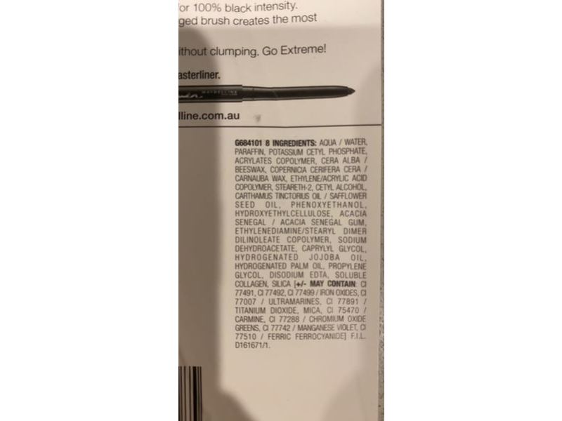 Maybelline The Colossal Go Extreme! Volumizing Mascara, Leather Black, 9.5 mL