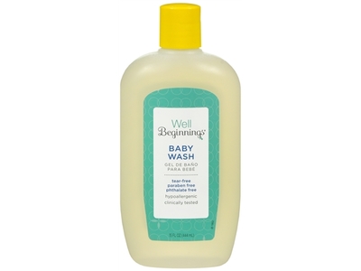 Well Beginnings Baby Wash, 15 fl oz