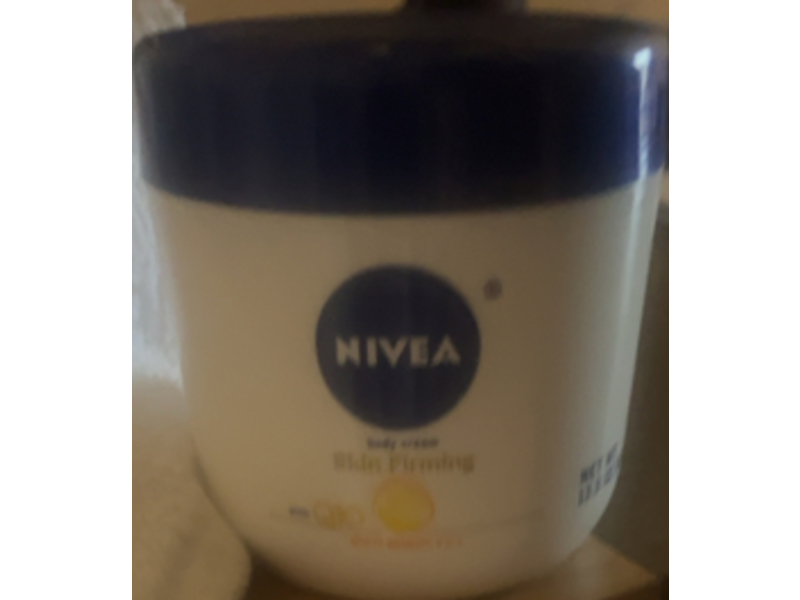 Nivea Skin Firming Body Cream, Q10, 13.5 oz/382 g