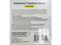Scopolamine Transdermal System, 1 mg / 3 days, 4 Count, Ingenus (Rx) - Image 4