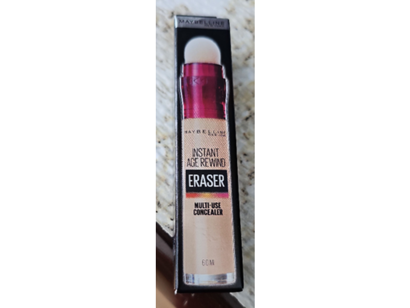 Maybelline New York Instant Age Rewind Eraser Multi-Use Concealer, 122 Sand, 0.2 fl oz/6.0 mL