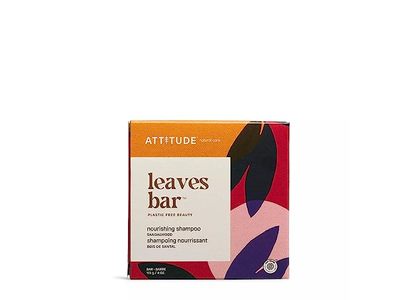 Attitude Leaves Nourishing Shampoo Bar, Sandalwood, 4 oz/11.3 g