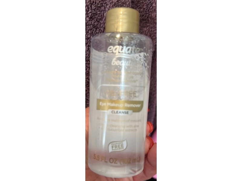 Equate Beauty Eye Makeup Remover, 5.5 fl oz/162 mL