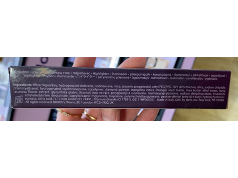 Tarte Glow Tape Highlighter, Pearl Glow, 0.4 fl oz/12 mL