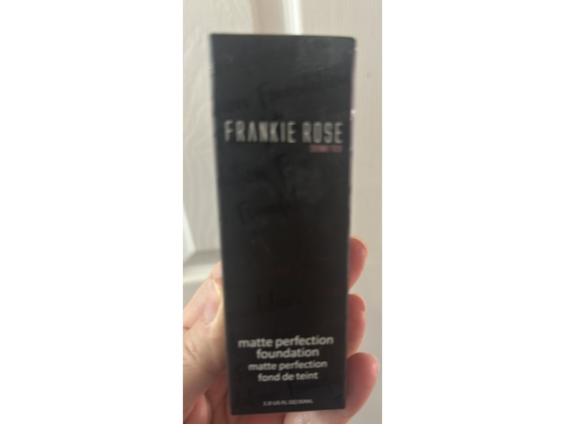 Frankie Rose Cosmetics Matte Perfection Foundation, Angel, 1.0 fl oz/30 mL