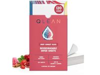 QLEAN Biodegradable Dryer Sheets, Ruby Sunset Bliss, 120 Count - Image 2