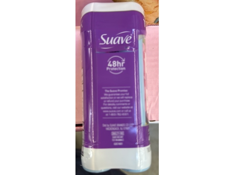 Suave Antiperspirant Deodorant Stick, Sweet Pea & Violet, 2.6 oz/74 g, Pack Of 2
