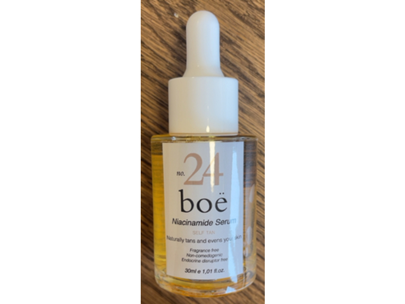 Boe Beaute No. 24 Self Tan Niacinamide Serum, 1.01 fl oz/30 mL