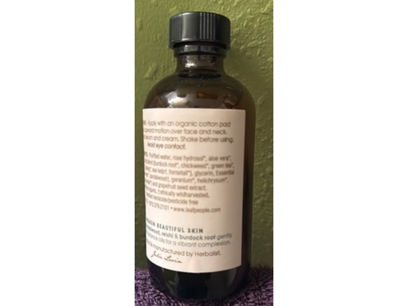 Leaf People Balancing Toner, Green Tea & Sandalwood, 4 fl oz/112 mL