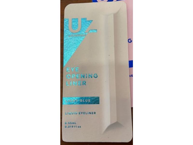 Uzu Eye Opening Liner Liquid Eyeliner, Light Blue, 0.019 fl oz/0.55 mL