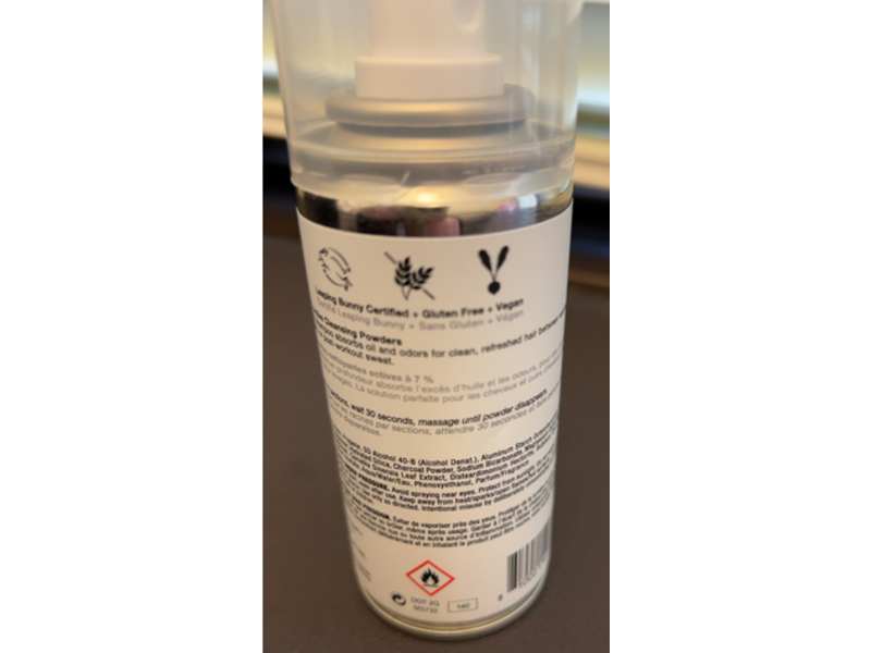 Igk First Class Detox Dry Shampoo, Charcoal, 2.0 oz/90 mL