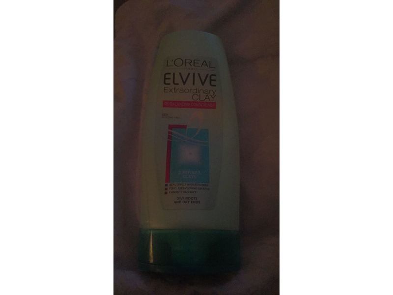 L'Oreal Paris Elvive Extraordinary Clay Re-Balancing Conditioner, 400ml