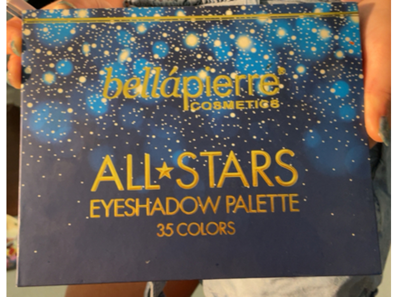 Bellapierre Cosmetics All Stars Eyeshadow Palette, 35 Colors, 1.34 oz/38 g