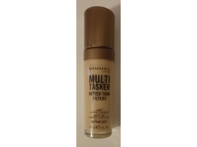 Rimmel Multi Tasker Better Than Filters, 002 Fair Light, 1 fl oz/30 mL