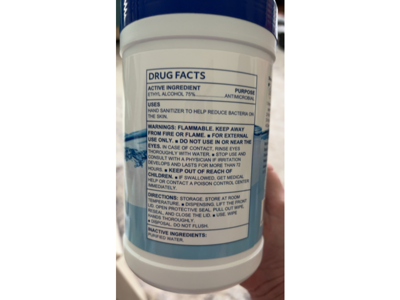 MagiCare Premium Hand Sanitizing Wipes, 75% Alcohol, 100 Count