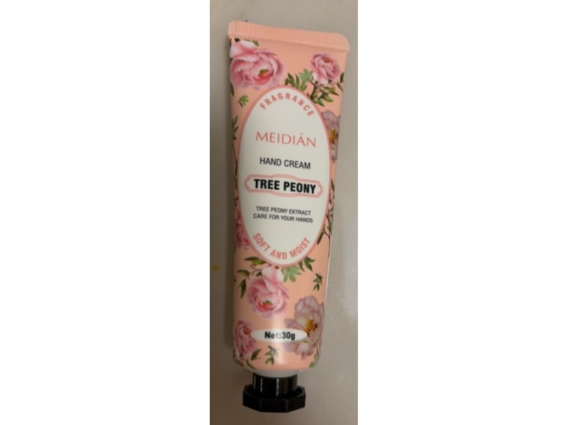 Meidian Soft And Moist Hand Cream, Tree Peony, 30 g