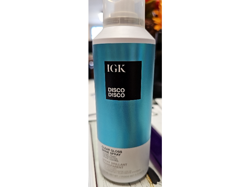 Igk Disco Disco Clear Gloss Shine Spray, 5.3 oz/172 mL