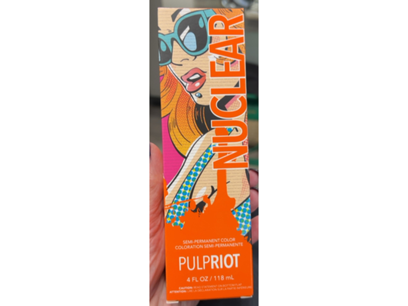Pulp Riot Semi-Permanent Hair Color, NeoPop Nuclear, 4 fl oz/118 mL