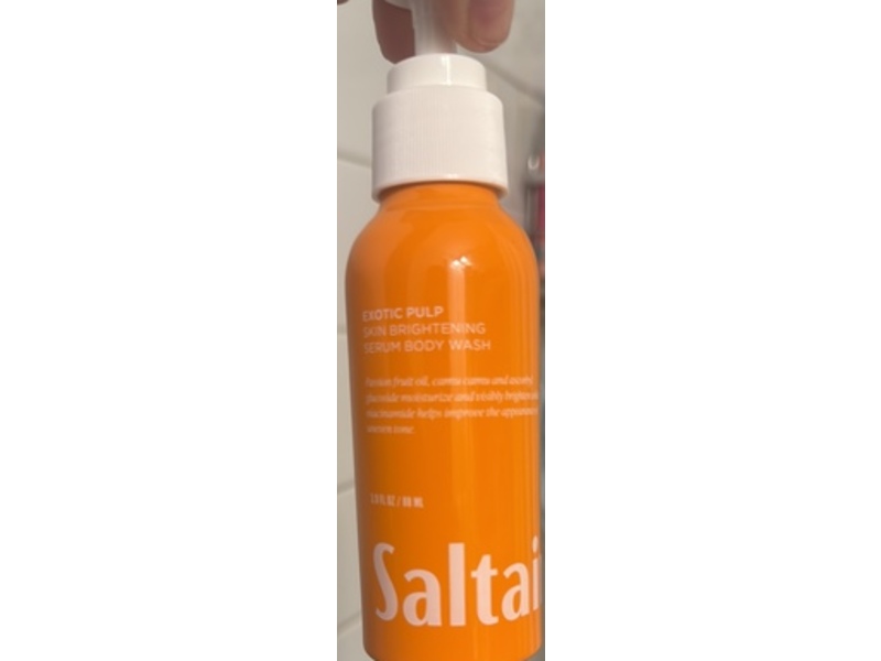 Saltair Exotic Pulp Skin Brightening Serum Body Wash, 3 fl oz/88 mL