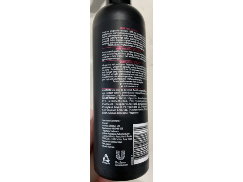 TRESemme Care & Protect Heat Defence Spray, 10.1 fl oz/300 mL