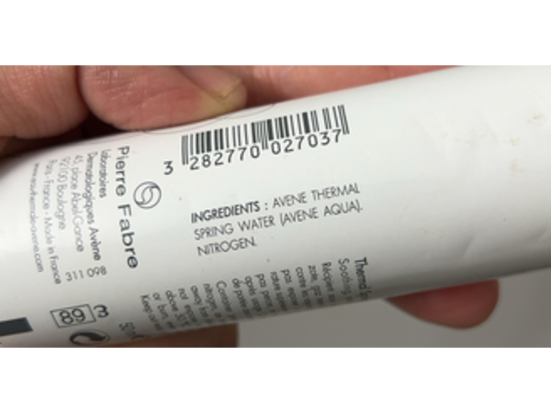 Avene Thermal Spring Water Spray, Soothing + Anti-Irritating, 50 mL