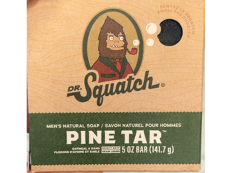 Dr. Squatch Men's Natural Soap, 5 oz/141.7 g, Pack Of 5