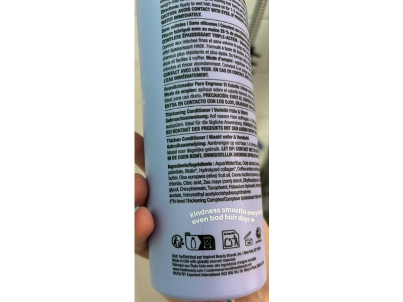 Hask Thicken + Biotin & Collagen Conditioner, 16 fl oz/473 mL
