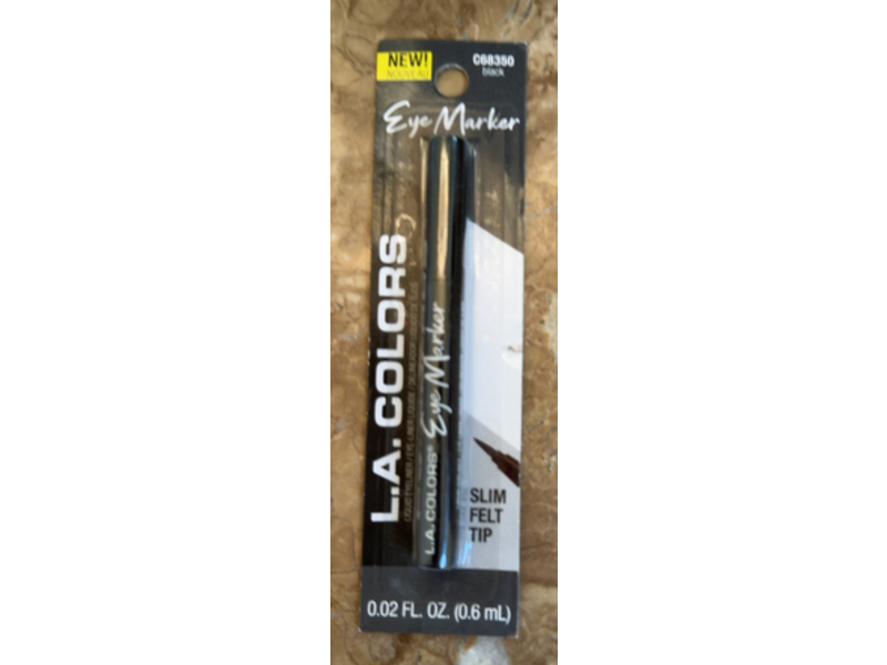 L.A Colors Eye Marker, C68350 Black, 0.02 fl oz/0.6 mL