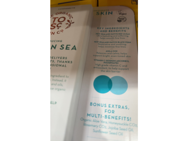 The Organic Skin Co Vitamin Sea Serum, New Zealand Marine & Vitamin C, 1 fl oz/30 mL