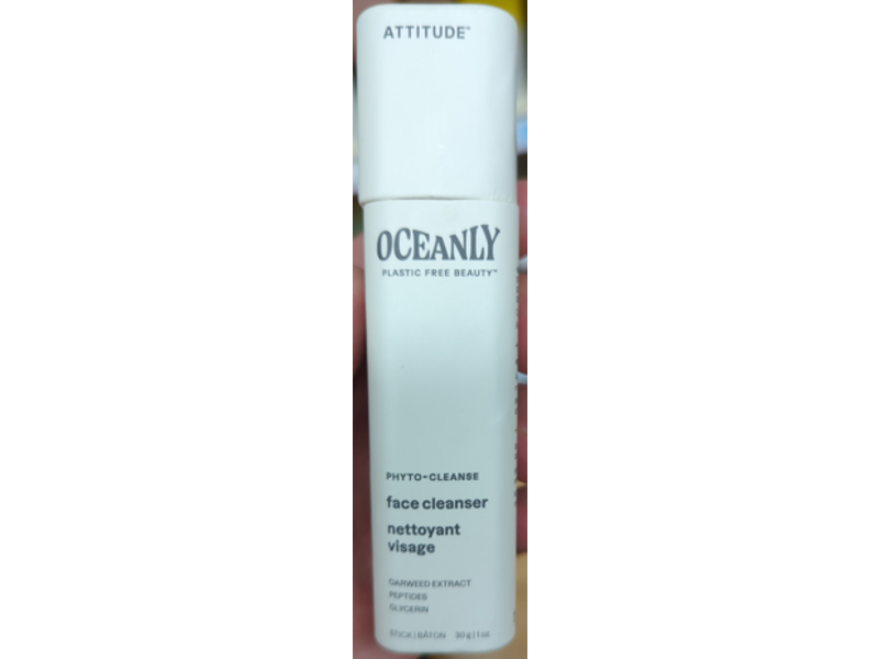 Attitude Oceanly Face Cleanser, Oarweed Extract, 1 oz/30 g