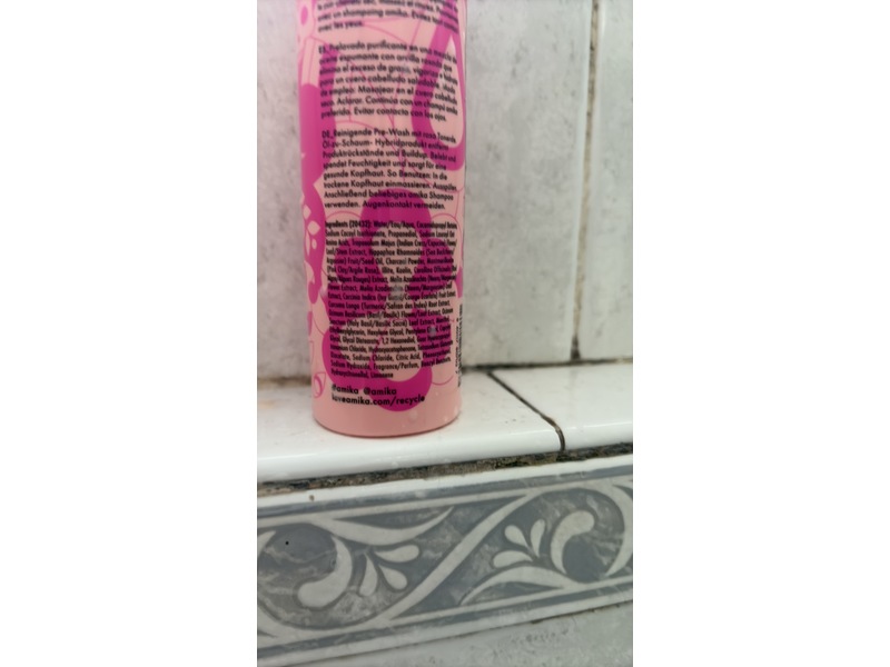 Amika Pink Charcoal Scalp Cleansing Oil, Reset, 6.7 fl oz/200 mL