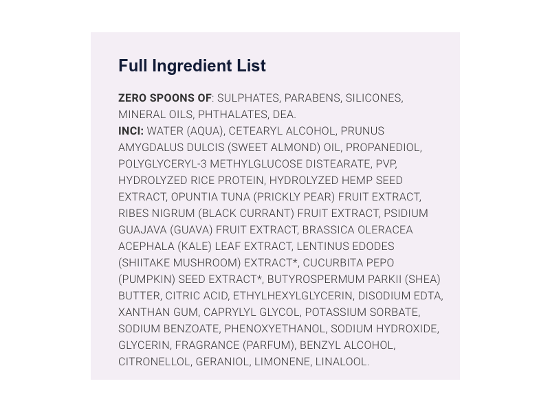 Curlsmith Feather-Light Protein Cream, 8 fl oz/237 mL