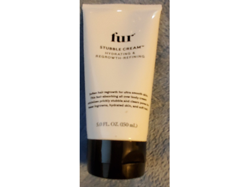 Fur Stubble Cream, Hydrating & Regrowth-Refining, 3 fl oz/150 mL
