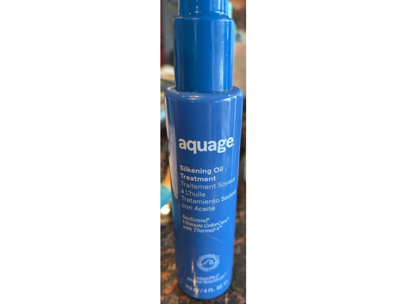 Aquage Silkening Oil Treatment, 4 fl oz/113 mL