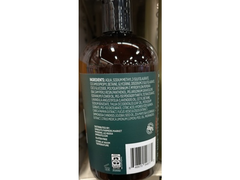 Real Root Sprouts Deep Hydration Jojoba Shampoo, Honey Almond, 18 fl oz/473 mL