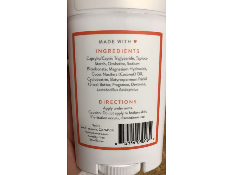 Native Deodorant, Citrus & Herbal Musk, 2.65 oz (75 g)