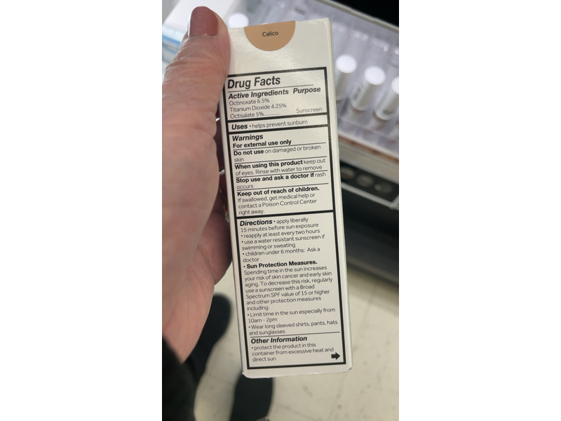 No7 Protect & Perfect Advanced All in One Foundation - Calico - with SPF 50 (30ml)