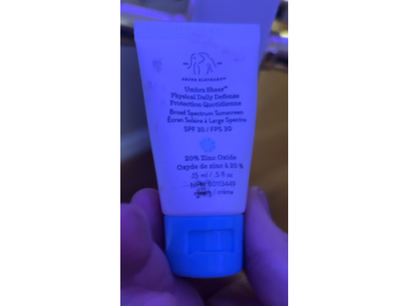 Drunk Elephant Umbra Sheer Sunscreen, SPF 30, 5 fl oz/15 mL
